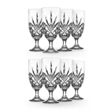 Dublin Crystal Goblets, Set of 8 Dublin Crystal Goblets, Set of 8