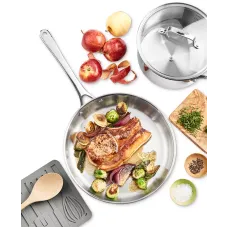 Stainless Steel 11-Pc. Cookware Set